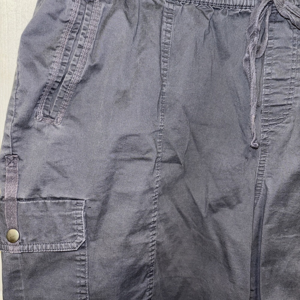Cato Cargo Shorts 18/20 Women's Army Green on Wide Elastic/drawstring - Picture 8 of 8